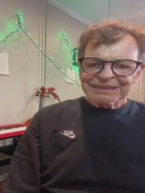 Poster for Holiday video from John Noble