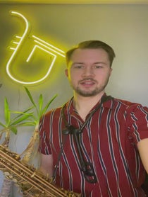 Poster for Advice video from DomPlaysSax
