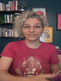 Poster for Tarot reading video from Ana Zsofia