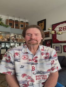 Poster for Birthday video from Wade Boggs