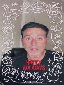 Poster for Holiday video from Pacino, Stallone, Gump & Tyson
