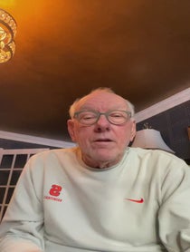 Poster for Holiday video from Jim Boeheim