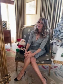 Poster for Holiday video from Jaclyn Smith