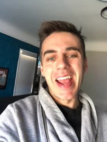 Poster for Birthday video from Alex Clark