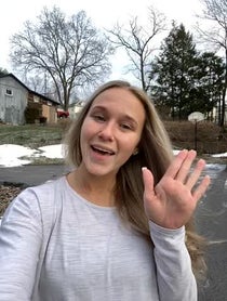 Poster for Birthday video from Danielle Grega