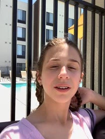 Poster for Birthday video from Eliana Jones