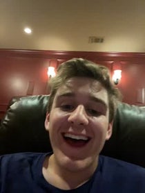 Poster for Birthday video from Carter