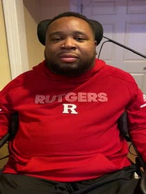 Poster for Wedding shoutout video from Eric LeGrand