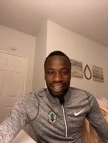 Poster for Birthday video from Nijel Amos
