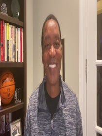 Poster for Birthday video from Isiah Thomas