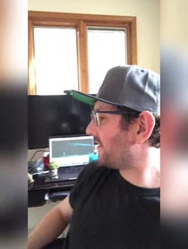 Poster for Birthday video from JmaC - Manic Focus