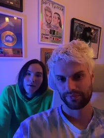 Poster for Birthday video from Sofi Tukker