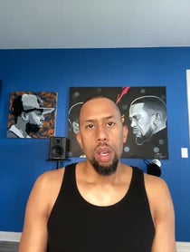 Poster for fathersday video from Affion Crockett