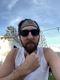 Poster for Birthday video from Joel David Moore