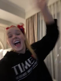 Poster for Give Thanks video from JoJo Siwa