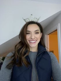 Poster for Holiday video from Alex Francke (Former Miss Kentucky)