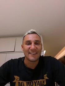 Poster for Birthday video from Keylor Navas