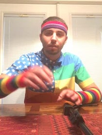 Poster for Birthday video from BottomBoiii