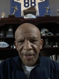 Poster for Pep Talk video from Drew Pearson