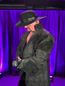 Poster for Wedding shoutout video from The Undertaker
