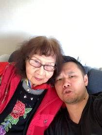 Poster for Birthday video from Granny & Ricky Chainz