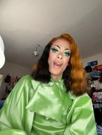 Poster for Birthday video from Gigi Goode