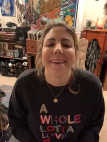 Poster for Birthday video from Elise Testone