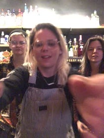 Poster for Birthday video from Thunderpussy