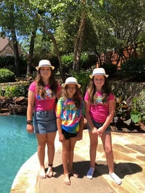 Poster for Birthday video from The Wild Adventure Girls