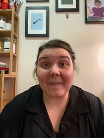 Poster for Pep Talk video from Sofie Hagen