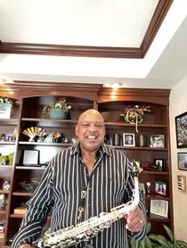 Poster for Give Thanks video from Gerald Albright