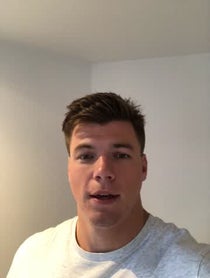 Poster for Pep Talk video from Huw Jones