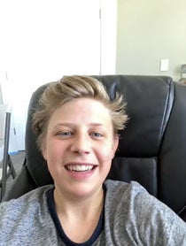 Poster for Birthday video from Haminations (Bryson)