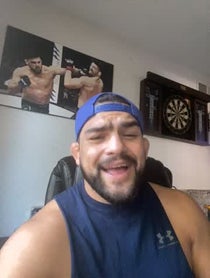 Poster for Birthday video from Kelvin Gastelum