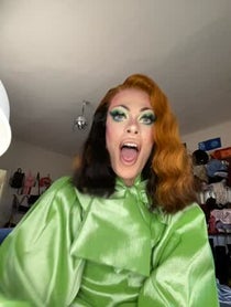 Poster for Birthday video from Gigi Goode