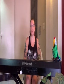 Poster for Birthday video from Effie Passero