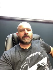 Poster for Birthday video from Mike the Cop