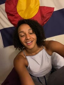 Poster for Birthday video from Haleigh Washington