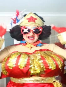 Poster for Birthday video from The Fabulous Wonder Mama