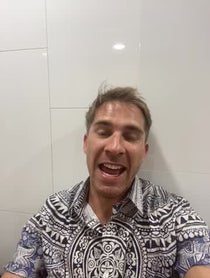 Poster for Pep Talk video from Hugh Sheridan