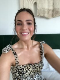 Poster for Pep Talk video from Mandy Moore