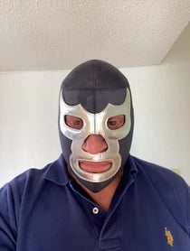 Poster for Birthday video from Blue Demon Jr