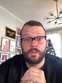 Poster for Birthday video from Aaron Chewning
