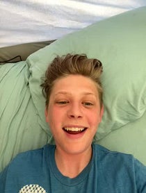 Poster for Birthday video from Haminations (Bryson)