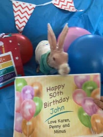 Poster for Birthday video from Mr Bigglesworth