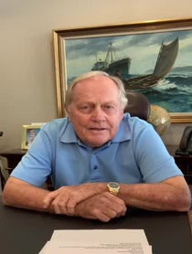 Poster for Birthday video from Jack Nicklaus