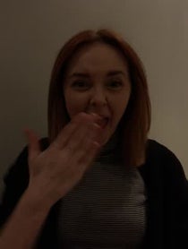 Poster for Birthday video from Evelyn Hoskins