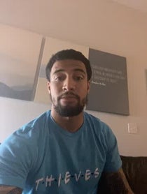 Poster for Birthday video from Quin Blanding