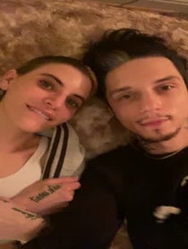 Poster for Pep Talk video from Andy Black & Lilith Czar