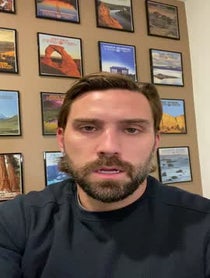 Poster for Wedding shoutout video from Mark Titus